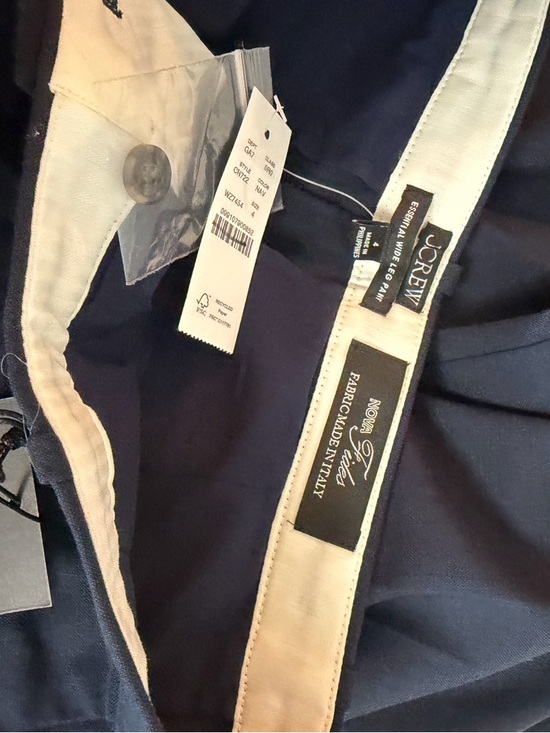 J.Crew Essential wide-leg pant in Italian studio wool blend NWT Size 4 - Picture 4 of 10